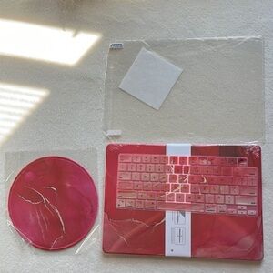 HP🔥Red Marble Edition Package MacBook Pro14”:‎ M2 A2779 &2442,M1 Pro/Max Chip